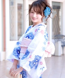 bonheur saisons | 選べるレディース浴衣2点セット (浴衣+帯)(浴衣)