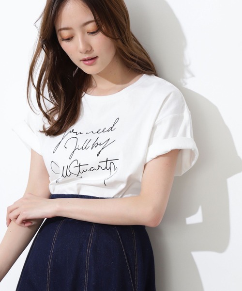 Jill By Jillstuart ジルバイジルスチュアート の ユルロゴtシャツ Tシャツ カットソー Wear