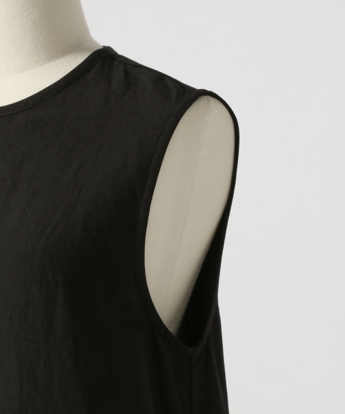 yuw（ユウ）の「【WEB限定】ノースリワンピース　885243（ワンピース・レディース・ブラック/ベージュ/ピンク・FREE）」の15枚目の写真