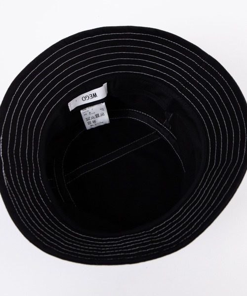 WEGO（ウィゴー）の「WEGO/切替ロゴバケットハット（ハット・レディース・ブラック/その他1・FREE）」の9枚目の写真