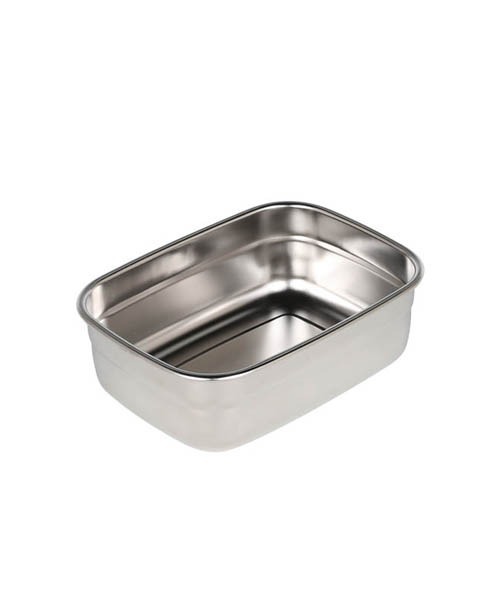 DULTON（ダルトン）の「SS FOOD CONTAINER RECTANGLE M /フード コンテナ レクタングル M（お弁当箱・メンズ・ベージュ/グリーン/スモーク・FREE）」の4枚目の写真