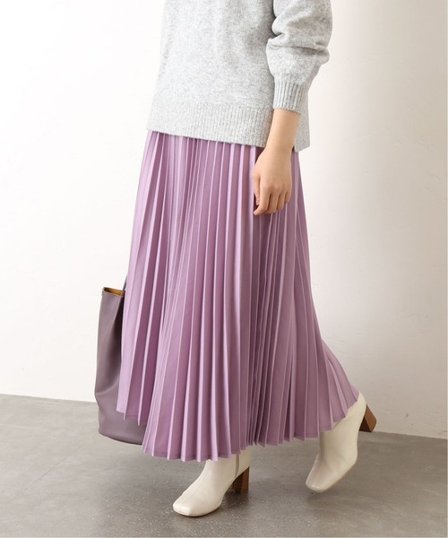 セール】起毛シャンブレープリーツスカート◇（スカート）｜Simplicite