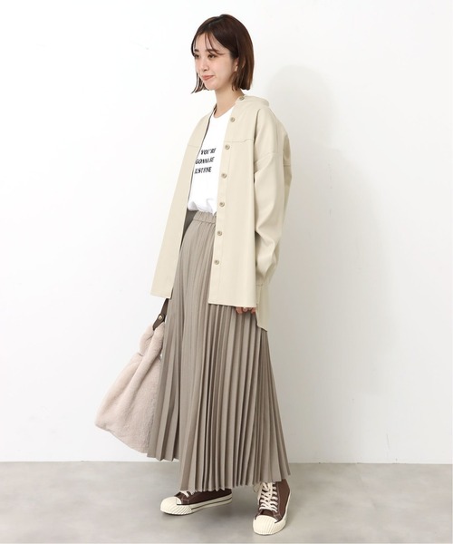 セール】起毛シャンブレープリーツスカート◇（スカート）｜Simplicite