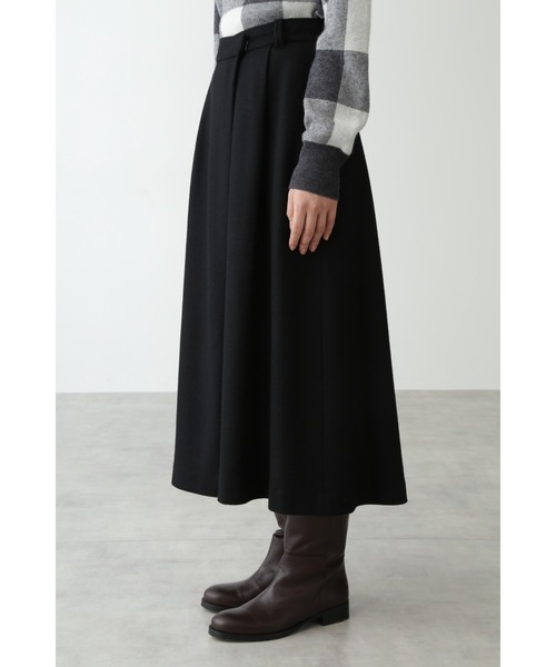 human woman(ヒューマンウーマン)の「◆圧縮スムーススカート(スカート・レディース・ブラック/ライトグリーン・SMALL/MEDIUM/LARGE)」の4枚目の写真