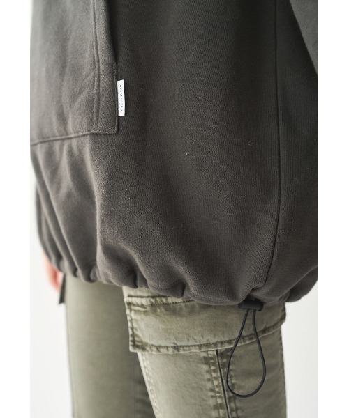 ALEXIA STAM（アリシアスタン）の「Drawstring Hem Hoodie/ドローストリングヘムフーディー（パーカー・レディース・チャコールグレー/ブラウン/サンドベージュ・FREE）」の21枚目の写真