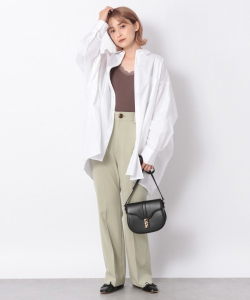 【激安通販 オンラインショップ】日用品 Heather（ヘザー）の「ECOスリムフィットスラックス 【美脚 パンツ
