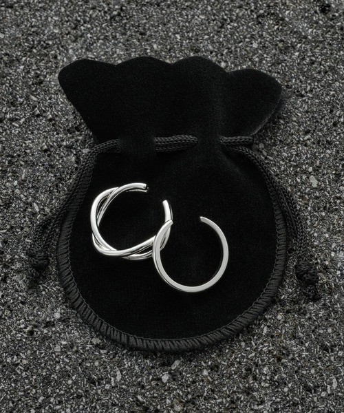 KUUUPY（クーピー）の「Silver Double Ring - シルバーダブルリング（リング・メンズ・シルバー系その他/シルバー・FREE）」の4枚目の写真