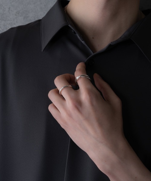 KUUUPY（クーピー）の「Silver Double Ring - シルバーダブルリング（リング・メンズ・シルバー系その他/シルバー・FREE）」の20枚目の写真