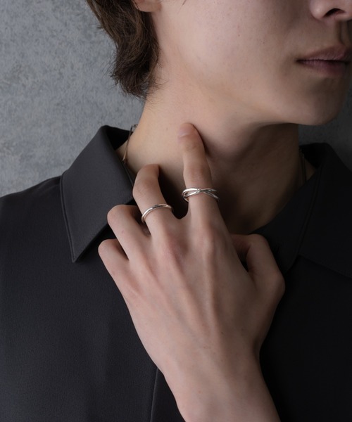 KUUUPY（クーピー）の「Silver Double Ring - シルバーダブルリング（リング・メンズ・シルバー系その他/シルバー・FREE）」の21枚目の写真