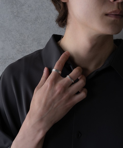 KUUUPY（クーピー）の「Silver Double Ring - シルバーダブルリング（リング・メンズ・シルバー系その他/シルバー・FREE）」の11枚目の写真