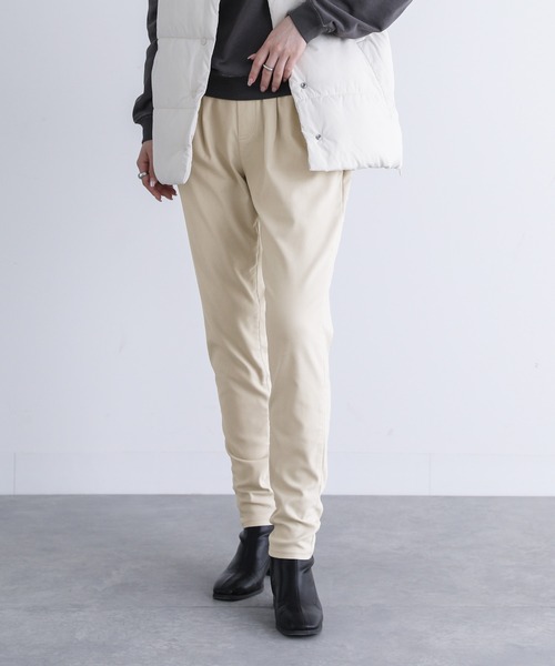 n'OrLABEL（ノアールレーベル）の「『美シルエットテーパードレギパン』（その他パンツ・レディース・ベージュ/オフホワイト/ピンク/ブラック/ネイビー/ライトベージュ/カーキ/ブルー・LL/3L/L/M/S）」の4枚目の写真