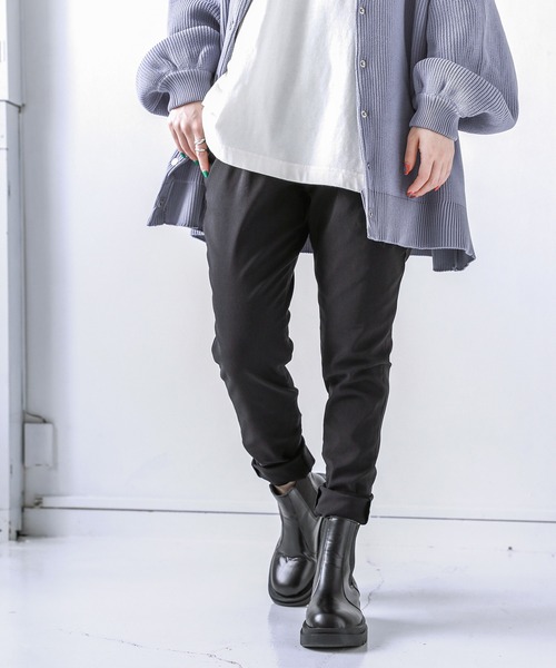 n'OrLABEL（ノアールレーベル）の「『美シルエットテーパードレギパン』（その他パンツ・レディース・ベージュ/オフホワイト/ピンク/ブラック/ネイビー/ライトベージュ/カーキ/ブルー・LL/3L/L/M/S）」の15枚目の写真