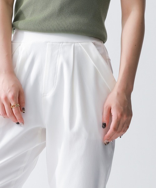 n'OrLABEL（ノアールレーベル）の「『美シルエットテーパードレギパン』（その他パンツ・レディース・ベージュ/オフホワイト/ピンク/ブラック/ネイビー/ライトベージュ/カーキ/ブルー・LL/3L/L/M/S）」の10枚目の写真