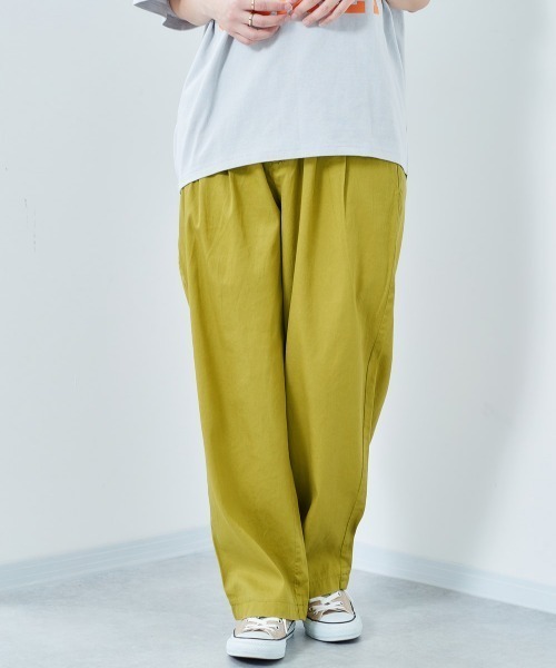 cepo（セポ）の「ハイベルトコクーンパンツ（その他パンツ・レディース・ライム/ブルー/オフホワイト/ブラック/オレンジ/グリーン・M/L/S）」の3枚目の写真