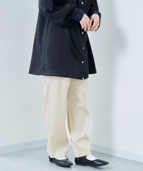 cepo（セポ）の「ハイベルトコクーンパンツ（その他パンツ・レディース・ライム/ブルー/オフホワイト/ブラック/オレンジ/グリーン・M/L/S）」の16枚目の写真