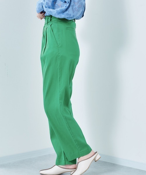 cepo（セポ）の「ハイベルトコクーンパンツ（その他パンツ・レディース・ライム/ブルー/オフホワイト/ブラック/オレンジ/グリーン・M/L/S）」の22枚目の写真