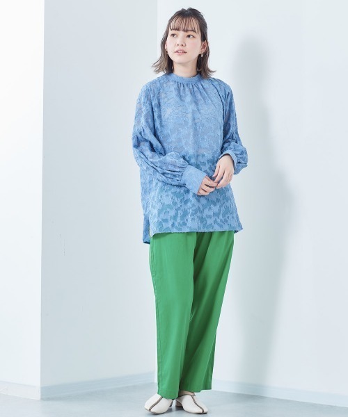 cepo（セポ）の「ハイベルトコクーンパンツ（その他パンツ・レディース・ライム/ブルー/オフホワイト/ブラック/オレンジ/グリーン・M/L/S）」の20枚目の写真