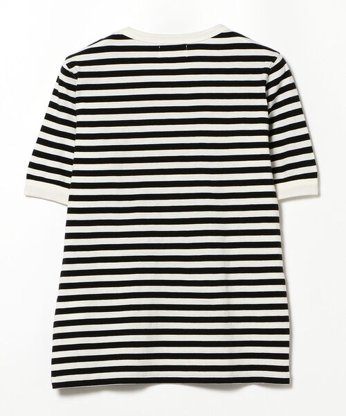 BEAMS BOY（ビームスボーイ）の「BEAMS BOY / ボーダー バインダー ショートスリーブ Tシャツ（Tシャツ/カットソー・レディース・ブラック/パープル/サックスブルー/ミント・ONE SIZE）」の20枚目の写真