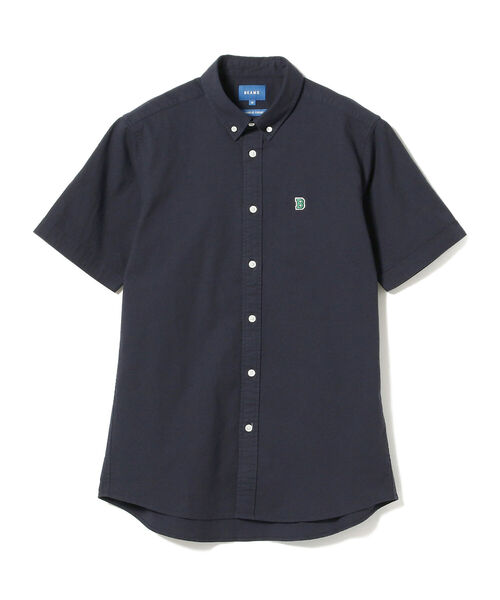 BEAMS GOLF ネイビー ボタンダウンシャツ 楽天市場】BEAMS HEART MEN コーヒー刺繍 ボタンダウン