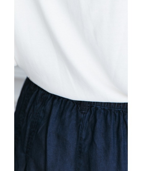 ElegChic(エレグシック)の「デニム風 フィッシュテール スカート (デニムスカート・レディース・ネイビー・4L/L/M/XXL/XL)」の18枚目の写真
