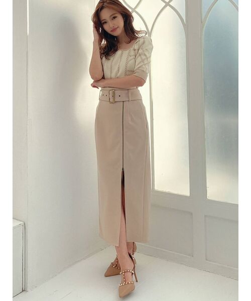 RESEXXY（リゼクシー）の「スタッズピンヒールパンプス（パンプス・レディース・オフホワイト/ピンク/その他1・SMALL/MEDIUM/LARGE）」の7枚目の写真