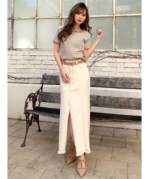 RESEXXY（リゼクシー）の「スタッズピンヒールパンプス（パンプス・レディース・オフホワイト/ピンク/その他1・SMALL/MEDIUM/LARGE）」の13枚目の写真