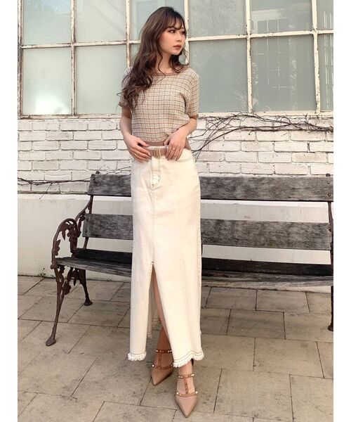 RESEXXY（リゼクシー）の「スタッズピンヒールパンプス（パンプス・レディース・オフホワイト/ピンク/その他1・SMALL/MEDIUM/LARGE）」の14枚目の写真