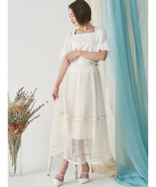 RESEXXY（リゼクシー）の「スタッズピンヒールパンプス（パンプス・レディース・オフホワイト/ピンク/その他1・SMALL/MEDIUM/LARGE）」の18枚目の写真