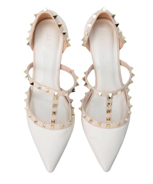 RESEXXY（リゼクシー）の「スタッズピンヒールパンプス（パンプス・レディース・オフホワイト/ピンク/その他1・SMALL/MEDIUM/LARGE）」の19枚目の写真