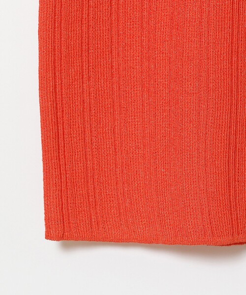 B:MING by BEAMS（ビーミングバイビームス）の「B:MING by BEAMS / シアー リブニット プルオーバー（Tシャツ/カットソー・レディース・ネイビー/オレンジ/ナチュラル・ONE SIZE）」の13枚目の写真