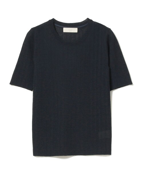 B:MING by BEAMS（ビーミングバイビームス）の「B:MING by BEAMS / シアー リブニット プルオーバー（Tシャツ/カットソー・レディース・ネイビー/オレンジ/ナチュラル・ONE SIZE）」の16枚目の写真