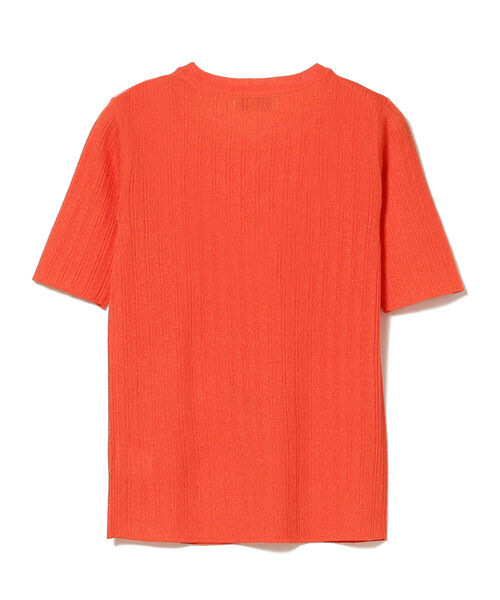 B:MING by BEAMS（ビーミングバイビームス）の「B:MING by BEAMS / シアー リブニット プルオーバー（Tシャツ/カットソー・レディース・ネイビー/オレンジ/ナチュラル・ONE SIZE）」の21枚目の写真