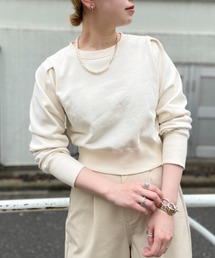 CIAOPANIC | タックショートスウェット/ショート丈(スウェット)