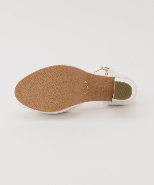 LODISPOTTO(ロディスポット)の「プリンセスリボンサンダル(サンダル・レディース・ホワイト/ブラック・MEDIUM/SMALL/LARGE)」の5枚目の写真