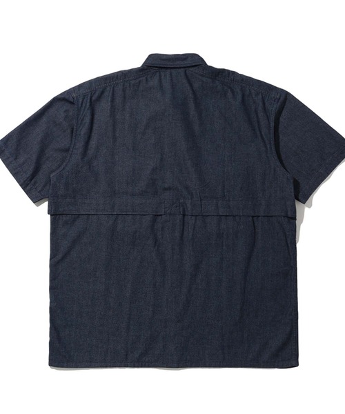 Levi's（リーバイス）の「SS SAFARI SHIRT BK VENT COOLMAX DENIM M（シャツ/ブラウス・メンズ・インディゴブルー・M/S/L/XL）」の3枚目の写真