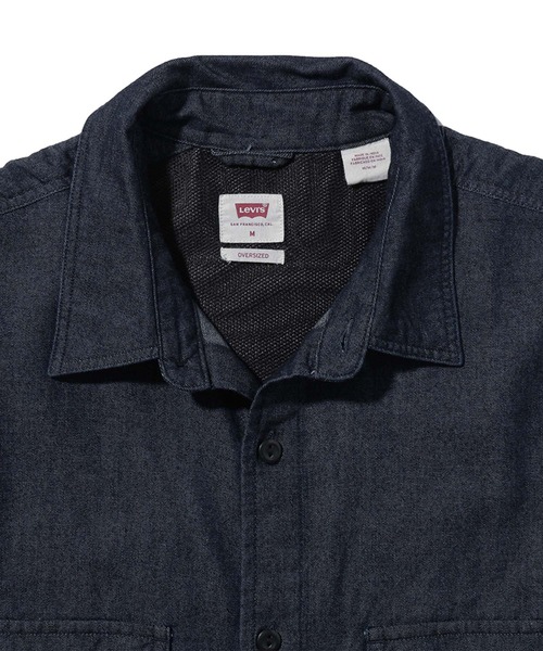 Levi's（リーバイス）の「SS SAFARI SHIRT BK VENT COOLMAX DENIM M（シャツ/ブラウス・メンズ・インディゴブルー・M/S/L/XL）」の5枚目の写真