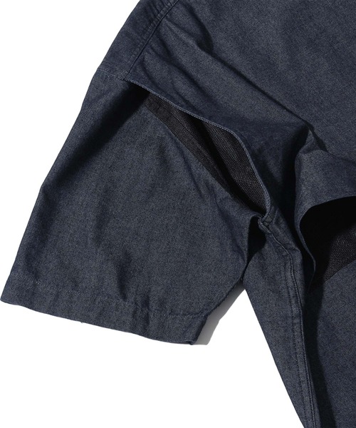 Levi's（リーバイス）の「SS SAFARI SHIRT BK VENT COOLMAX DENIM M（シャツ/ブラウス・メンズ・インディゴブルー・M/S/L/XL）」の7枚目の写真