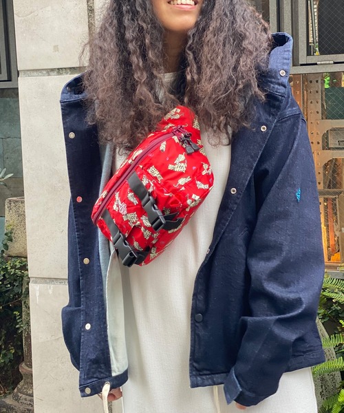 ALDIES(アールディーズ)の「Sweetest Waist Bag / スウィーテストウエストバッグ(ボディバッグ/ウエストポーチ・メンズ・レッド/ブラック/ブルー・FREE)」の9枚目の写真