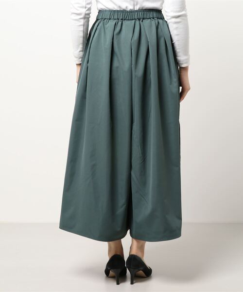 179/WG（イチナナキュウダブルジー）の「ギャザースカンツ（その他パンツ・レディース・ブラック/オフホワイト/カーキ/グリーン・MEDIUM）」の18枚目の写真