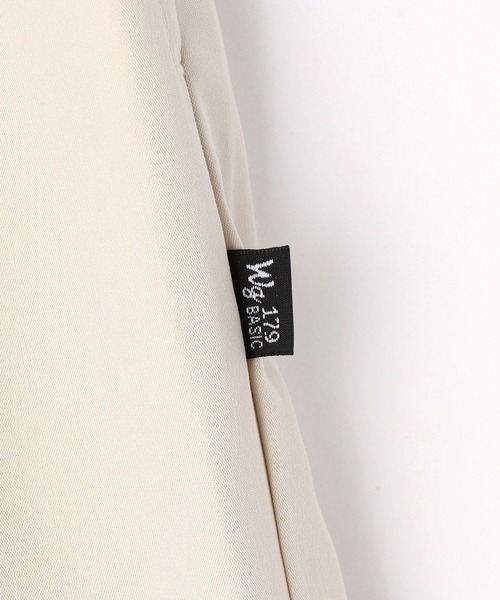 179/WG（イチナナキュウダブルジー）の「ギャザースカンツ（その他パンツ・レディース・ブラック/オフホワイト/カーキ/グリーン・MEDIUM）」の9枚目の写真