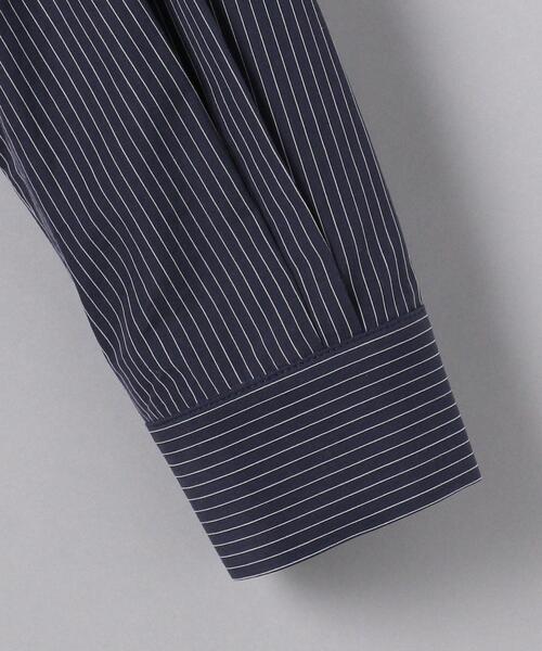 MAN-TLE(マントル)の「<MAN-TLE(マントル)> ピンストライプ シャツ(シャツ/ブラウス・メンズ・ネイビー・SMALL/MEDIUM)」の8枚目の写真