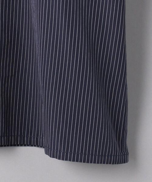 MAN-TLE(マントル)の「<MAN-TLE(マントル)> ピンストライプ シャツ(シャツ/ブラウス・メンズ・ネイビー・SMALL/MEDIUM)」の2枚目の写真