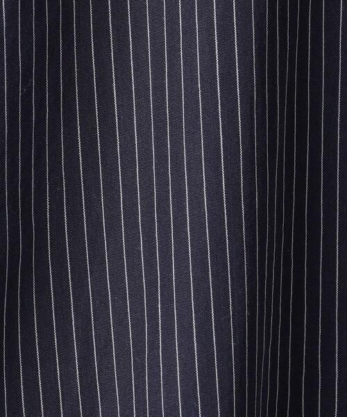 MAN-TLE(マントル)の「<MAN-TLE(マントル)> ピンストライプ シャツ(シャツ/ブラウス・メンズ・ネイビー・SMALL/MEDIUM)」の10枚目の写真