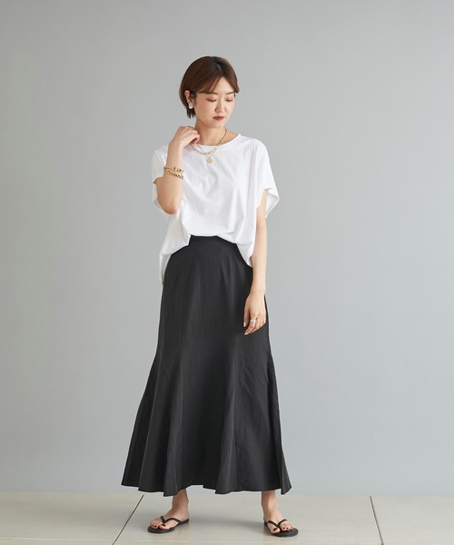 DouDou（ドゥドゥ）の「コラージュphoto T（Tシャツ/カットソー・レディース・ホワイト/チャコールグレー/ブラウン・FREE）」の6枚目の写真