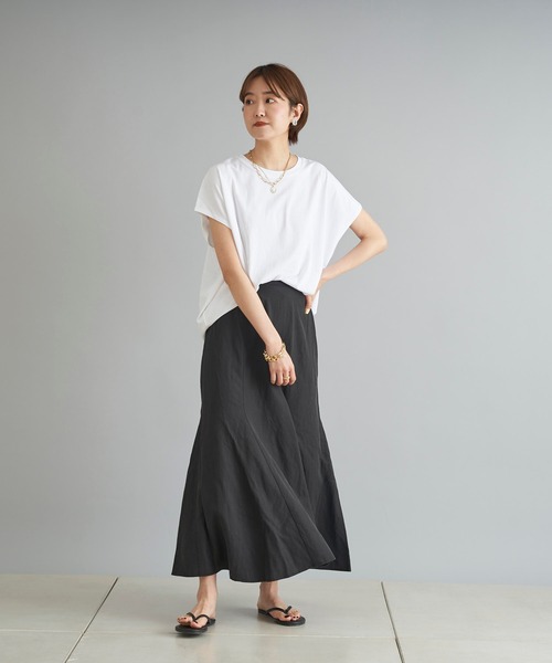 DouDou（ドゥドゥ）の「コラージュphoto T（Tシャツ/カットソー・レディース・ホワイト/チャコールグレー/ブラウン・FREE）」の8枚目の写真