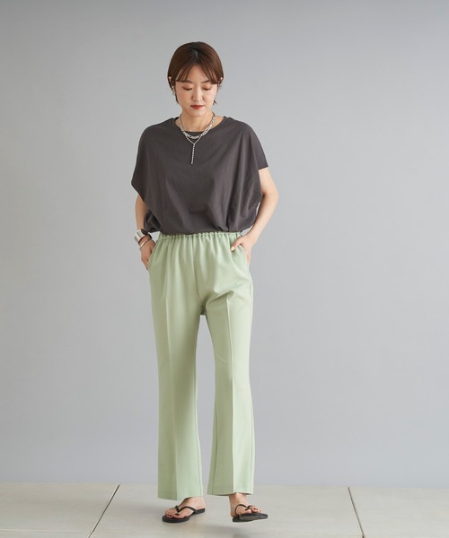 DouDou（ドゥドゥ）の「コラージュphoto T（Tシャツ/カットソー・レディース・ホワイト/チャコールグレー/ブラウン・FREE）」の17枚目の写真