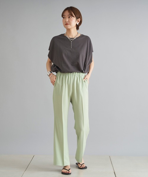 DouDou（ドゥドゥ）の「コラージュphoto T（Tシャツ/カットソー・レディース・ホワイト/チャコールグレー/ブラウン・FREE）」の16枚目の写真