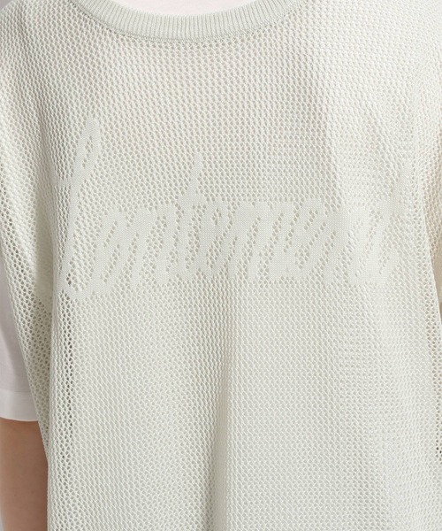 niko and...（ニコアンド）の「洗えるカットソー付き2WAYロゴメッシュベスト（ベスト・レディース・ライトグレー/ブラック/イエロー・MEDIUM/LARGE）」の20枚目の写真