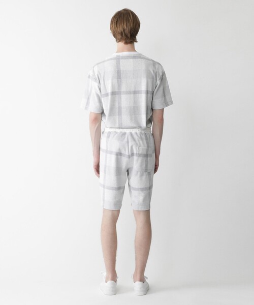 【や。様】バーバリーブラックレーベルクレストブリッジパイルチェック柄ハーフパンツ BLACK LABEL CRESTBRIDGE（ブラックレーベル・クレストブリッジ