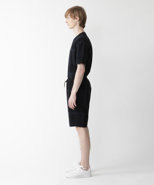 【や。様】バーバリーブラックレーベルクレストブリッジパイルチェック柄ハーフパンツ BLACK LABEL CRESTBRIDGE（ブラックレーベル・クレストブリッジ